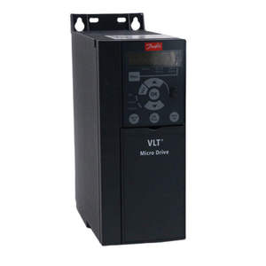 Variateur de fréquence Danfoss 132F0022 VLT Drive FC51, 2,2 kW 3 CV, triphasé 380-480 V CA, 5,3 A, IP20, Chopper, Modbus RS485, revêtu - Product Image 2