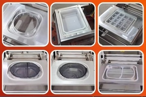 เครื่องบรรจุผลไม้และผักแบบใช้มือ: เครื่องซีลถาดอาหารจานด่วน, เครื่องซีลฟิล์มพลาสติก และเครื่องซีลความร้อน - Product Image 5