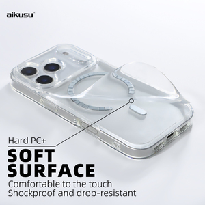 Étui de téléphone magnétique transparent - Product Image 2