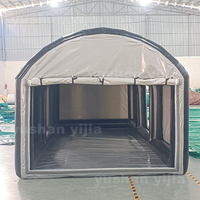 Tente de garage gonflable personnalisée pour le stockage de voitures