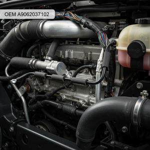 Manguera de agua del compresor para camiones Mercedes, de acero, nueva, OEM A9062037102 para Actros Axor - Product Image 3