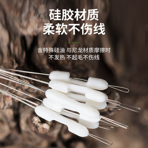 ตัวแยกสาย Leader Line พร้อมซิลิโคนกันพันกัน สำหรับตกปลาในน้ำจืด ทนทาน - Product Image 3