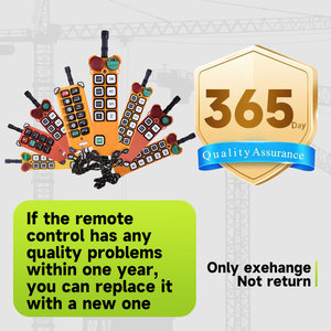 JYRDI F24-8D <strong>Wireless</strong> Crane Remote <strong>Control</strong> <strong>and</strong> <strong>Radio</strong> Remote <strong>Control</strong> For Lifting Controller Ergonomic Design - Product Image 4