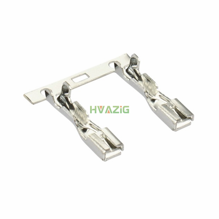 三田っ子  DJ621-F3*0.6A 3mm Connector - Brass Tin Plating Crimp Terminal for