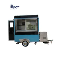 JX-FS210 Street รถบรรทุกอาหารขายพิซซ่าน้ำ/โทรศัพท์มือถือ Fast Food Van