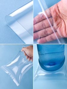 Engrossado Transparente PE Pacote Saco Resealable Cozinha Organizador Ziplock Plástico Food Jewelry Armazenamento Saco Selado - Product Image 4