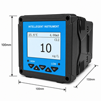Contrôleur d'eau numérique multi-paramètres, analyseur de pH, ORP, EC, TDS, DO, turbidité, transmetteur, sortie RS485 Modbus 4-20mA, moniteur
