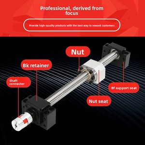 บล็อกลูกปืนสกรูเหล็ก ZJDY FK/FF10 อายุการใช้งานยาวนาน ปรับแต่งขนาดได้ (12-35 มม.) ชุบนิกเกิลแบบออกไซด์/แบบไม่ใช้ไฟฟ้า - Product Image 3