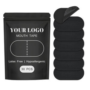 बेहतर नींद स्वास्थ्य के लिए कपास स्पैन्डेक्स के साथ हाइपोएलर्जेनिक विरोधी स्नॉर्मिंग मुंह टेप - Product Image 1