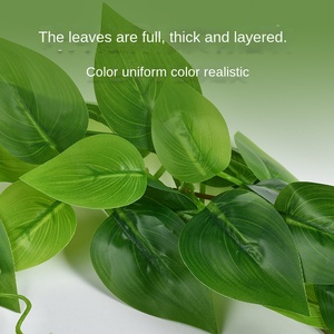 Bán Buôn Cây Lụa Thường Xanh Nho Nhân Tạo Màu Xanh Lá Cây Maple Lá Ivy Nho Dây Leo Cho Văn Phòng Nhà Khách Sạn Trang Trí Đám Cưới - Product Image 2