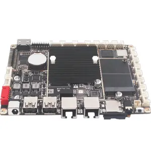 4GB DDR4 32GB EMMC rockchip rk3399 sbc single board computer android 3399 linux system motherboards with 10/100M/1000M Ethernet