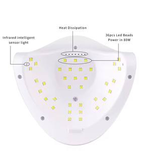 Sèche-ongles <span class=keywords><strong>UV</strong></span> portable ultra-léger à 36 LED, 80W, <span class=keywords><strong>lampe</strong></span> <span class=keywords><strong>UV</strong></span> pour usage domestique, séchage du <span class=keywords><strong>vernis</strong></span> à ongles, directement de l'usine - Product Image 5
