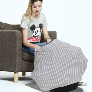 Bio personnalisé hiver chaud extensible bébé siège auto siège auto coussin d'allaitement écharpe sangle d'allaitement housse - Product Image 4