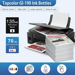 <span class=keywords><strong>Tinta</strong></span> de Recarga GI190 GI-190 <span class=keywords><strong>para</strong></span> Impresoras <span class=keywords><strong>Canon</strong></span> PIXMA G1100 G1110 G2100 G2110 G3100 G3102 G3110 G3111 G4100 <span class=keywords><strong>G4110</strong></span> G4111 - Product Image 4