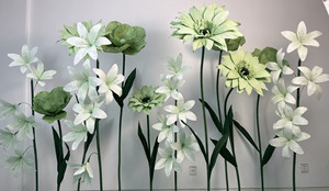 <span class=keywords><strong>L</strong></span>-028 <span class=keywords><strong>Fiori</strong></span> Giganti Artificiali a Forma di Margherita per Decorazioni Matrimoniali, San Valentino, Accessori Fotografici e Scenografie - Product Image 5