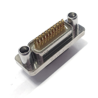 Connecteur rectangulaire Micro-D D-Sub J30JY-21TJL de haute qualité, contact en cuivre, aluminium/acier inoxydable, indice de protection IP67, 220V, aviation