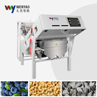 Kleurselectiemachine voor knoflook, olijven, koffie, kersen en walnoten, hoge efficiëntie, waterdicht, met camera voor lange afstand