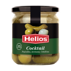 Helios Cocktail Pickles 345G Senza Glutine Misura Media - Product Image 1