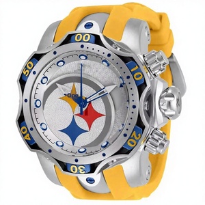 Orologio da uomo al quarzo NF INVO con quadrante grande, cinturino in silicone, cassa in lega, stile sportivo, in pronta consegna per il commercio transfrontaliero - Vendita calda - Product Image 2