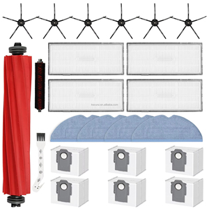 Pour Roborock <span class=keywords><strong>S7</strong></span> Maxv <span class=keywords><strong>Ultra</strong></span> <span class=keywords><strong>S7</strong></span> <span class=keywords><strong>Pro</strong></span> <span class=keywords><strong>Ultra</strong></span> <span class=keywords><strong>Robot</strong></span> <span class=keywords><strong>aspirateur</strong></span> accessoires vadrouille filtre Hepa sac à poussière brosse latérale principale nettoyage brosse roulante - Product Image 1