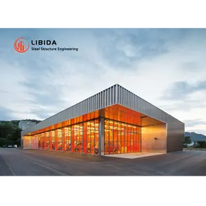 Modular Light Metal Customizable Prefabricated Building/workshop/factory Steel Structure Galpones Prefabricados Metalicos