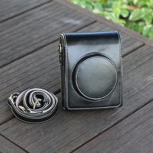 Sac pour <span class=keywords><strong>appareil</strong></span> <span class=keywords><strong>photo</strong></span> en cuir PU, étui de rangement <span class=keywords><strong>vintage</strong></span> pour Leica SOFORT2 Instant - Product Image 1