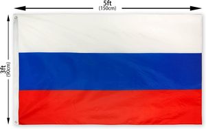 100% di fabbrica in poliestere russo federazione auto bandiera portabandiera e copertura auto con Logo personalizzato appeso stamina per auto e tavoli - Product Image 3
