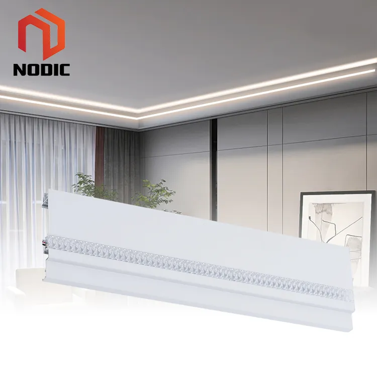 Wholesale Price Top Corner Lighting Indoor Decoration Linear Lamp Surface Mounted Aluminum Profile Led Strip Light