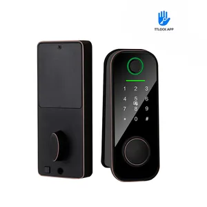 Security Smart Knop Lock Ttlock Key Dool Nachtschoot Sloten Voor Voordeur Insteekvergrendeling Deuren Handvat Met Huis Elektronica Deurslot