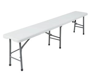 Wholesale Hot Sale Event <b>Folding</b> Portable Fold-in-half <b>Table</b> and Chair Set 6ft - Product Image 2