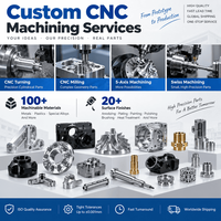Services d'usinage CNC sur mesure en aluminium, acier inoxydable et laiton, usinage par fraisage, tournage et perçage, tolérances strictes, fabrication directe d'usine, OEM