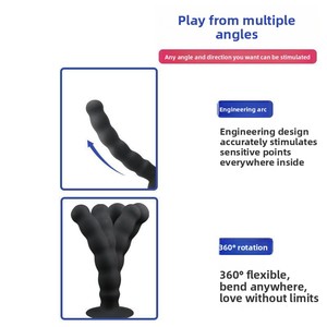 Vibrador Anal con Control Remoto al por Mayor, para Orgasmo Post-Coital, Dilatación de Próstata, Tapón Anal Sexual para Hombres y Mujeres - Product Image 4