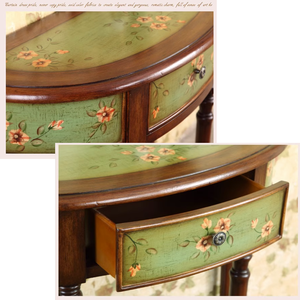 Mesa <span class=keywords><strong>Consola</strong></span> Antigua China de Madera Pintada a Mano <span class=keywords><strong>con</strong></span> <span class=keywords><strong>Cajones</strong></span> - Product Image 5