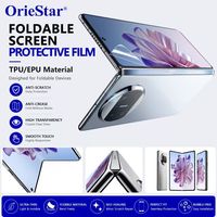 Film de protection d'écran en TPU flexible pour smartphone pliable, haute transparence, résistant aux rayures, en rouleau