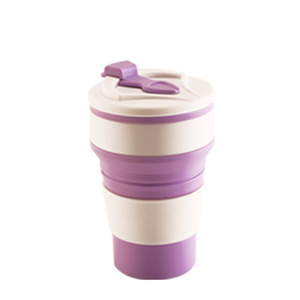 ขวดน้ำซิลิโคนพับได้ น้ำหนักเบา ดีไซน์ใหม่ ปลอดสาร BPA เกรดสำหรับอาหาร ลดราคาพิเศษ - Product Image 4