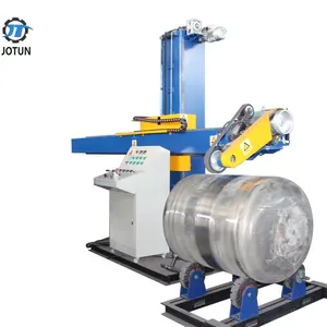 JT-1 electro automatic polishing machine for stainless steel 3m storage tank vessel surface polishing