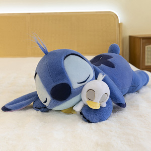 Peluches Stitch en forme de canard de dessin animé, mignonnes poupées oreillers Stitch, cadeau de Saint-Valentin, vente en gros - Product Image 2