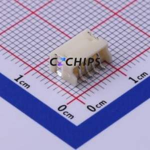 S4B-ZR-SM4A-TF(LF)(SN) Wire-to-Board Pin Header SMD,P=1.5mm,Horizontal Mount Connector 1x4P 1.5mm Horizontal Mount ZH - Product Image 2