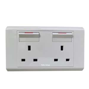 Interruptor de pared británico estándar de un solo interruptor unidireccional con toma USB A+C y interruptor, adecuado para enchufes de pared domésticos. - Product Image 5