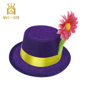 new year party hats wholesale halloween party cotillon hats with feather - Product Image 4