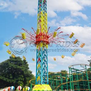 Directo <span class=keywords><strong>de</strong></span> fábrica atracciones Torre voladora <span class=keywords><strong>paseo</strong></span> al por mayor carnaval rotatorio Torre voladora para <span class=keywords><strong>la</strong></span> venta - Product Image 1
