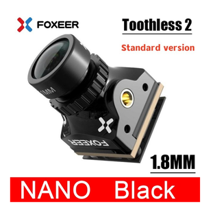 Caméra FOXEER Toothless 2 Micro/Mini/Nano CMOS 1/2 StarLight 1200TVL 4:3 16:9 PAL/NTSC Naturelle pour Accessoires de Drones - Product Image 2