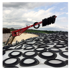 Film d'<span class=keywords><strong>ensilage</strong></span> blanc agricole à prix avantageux, film panda noir et blanc, film plastique pour emballage de balles de foin, filet pour herbe à vendre - Product Image 3