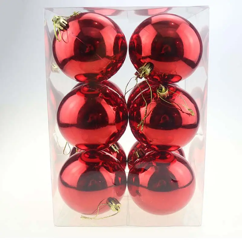 100 venta al por mayor de Navidad adornos de Navidad bola Bola de decoración bola