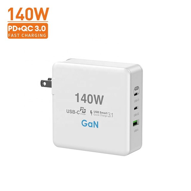 VINA 140W PD3.1 GaN Wall Charger Fast Charging Multi-Port for MacBook Pro/Air iPad for iPhone for Samsung. EU US Sockets