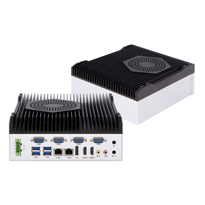 كمبيوتر صناعي مدمج بدون مروحة مع معالج إنتل سيليرون بنتيوم وكور من الجيل الثامن/التاسع/الاثني عشر-i3 / I5 / I7 / I9 يعمل بنظام ويندوز ولينكس - Product Image 2