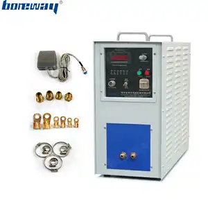 Portable high frequency induction heating welding machine low price stainless steel pipe copper aluminum tube welding machine
