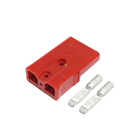 Conector de Batería UPS ANKG 50A de 2 Polos, Conector Rápido a Prueba de Dedos para Gabinete de Batería Externo y Almacenamiento de Energía