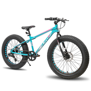 JOYKIE Wholesale OEM Cheap 20 Inch 24 Inch Fat <strong>Bike</strong> Cycling 4.0 Fat Tire Steel Complete Mountain Bicycle Beach <strong>Snow</strong> Fat <strong>Bike</strong> - Product Image 1