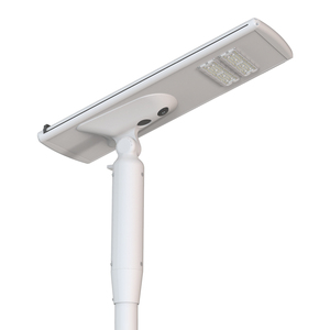Lampadaire Solaire LED Tout-en-un en Aluminium Super Lumineux, Économe en Coût, Indice de Protection IP65, Alimentation par Batterie, Fonction Auto-Nettoyante - Product Image 1